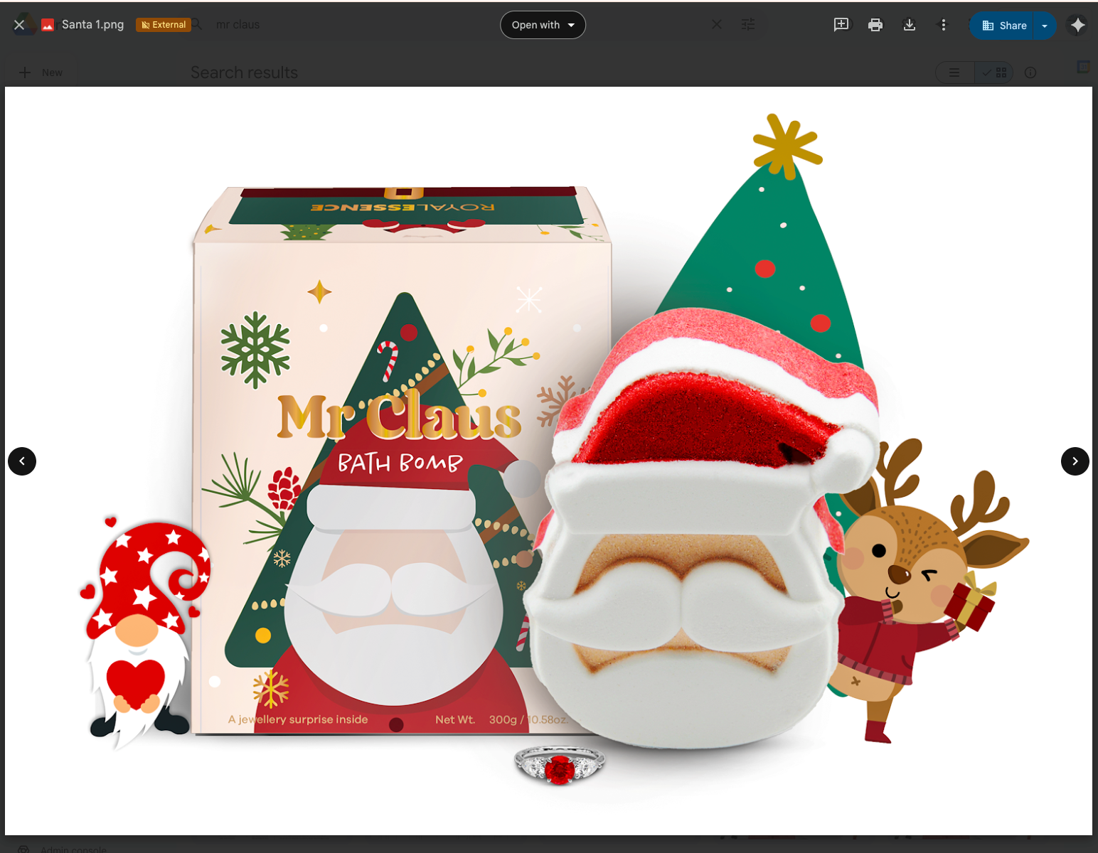 Mr. Claus (Bath Bomb)