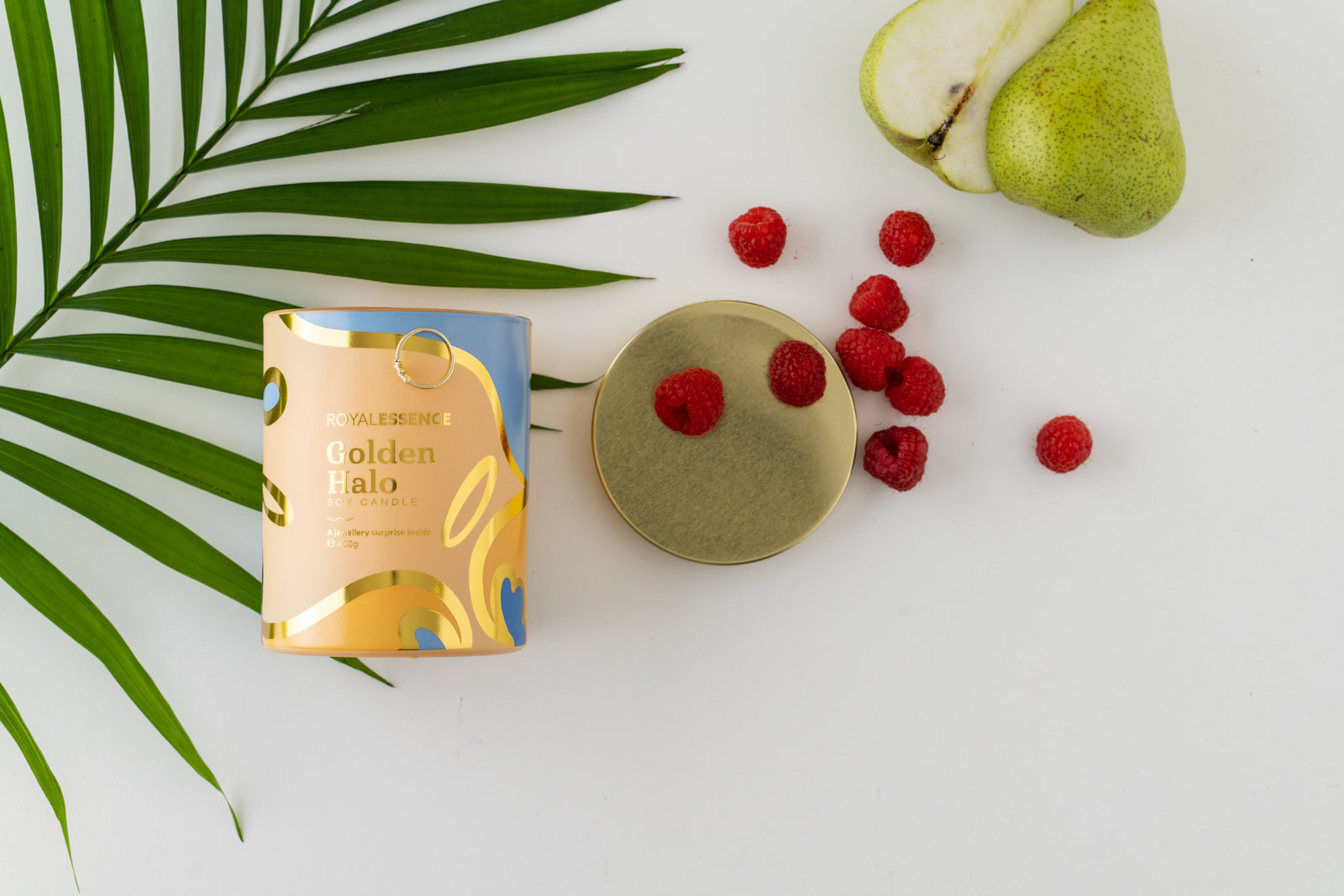 Goldener Heiligenschein (Kerze)