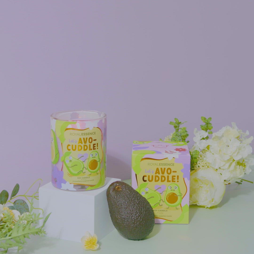 Let's Avo-cuddle (Kerze)