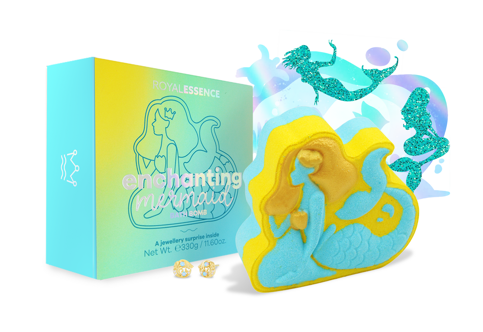 Bezaubernde Meerjungfrau (Badebombe)