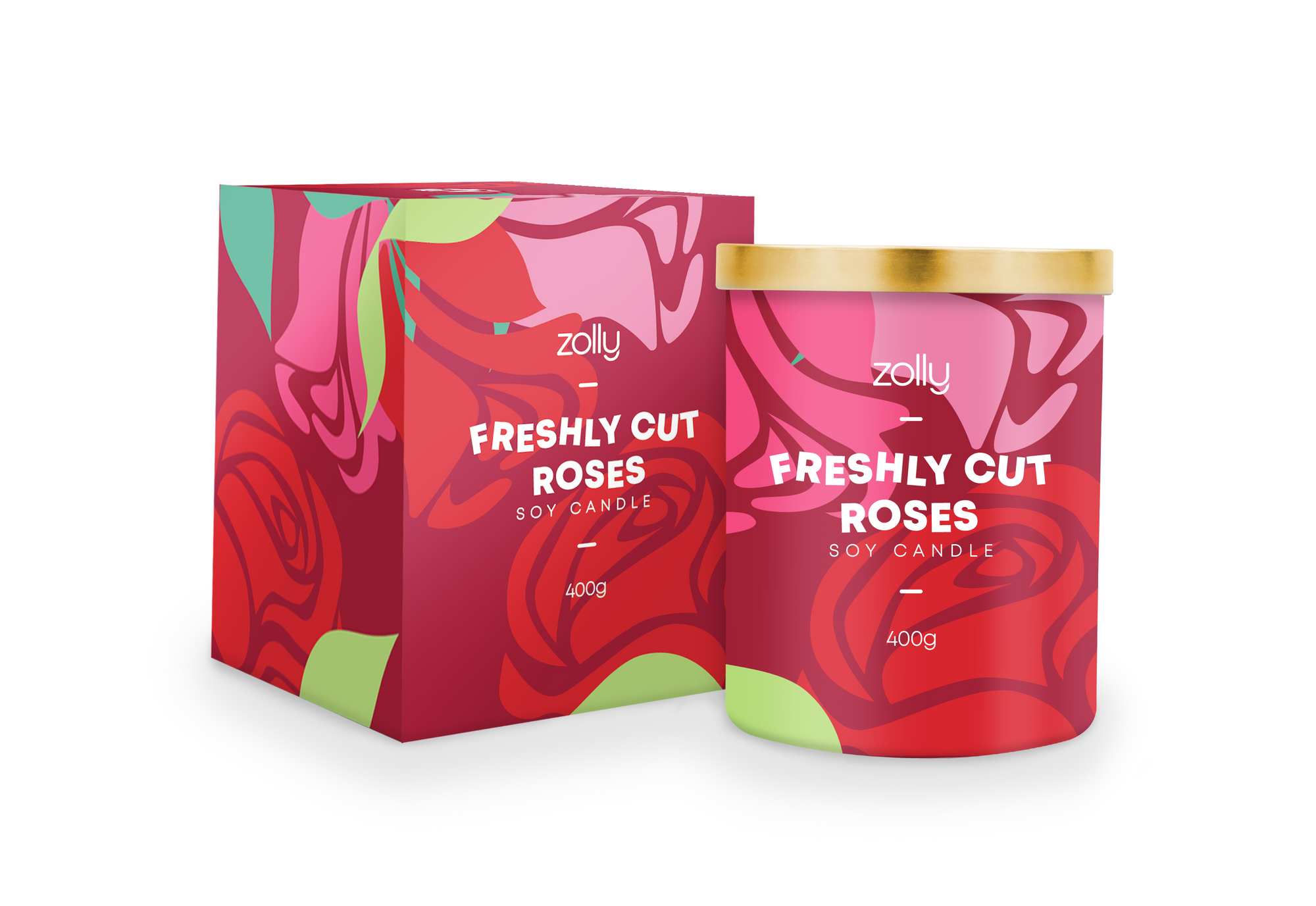 Freshly Cut Roses Candle 400g