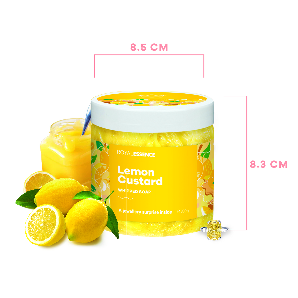 Lemon Custard (Whipped Soap)