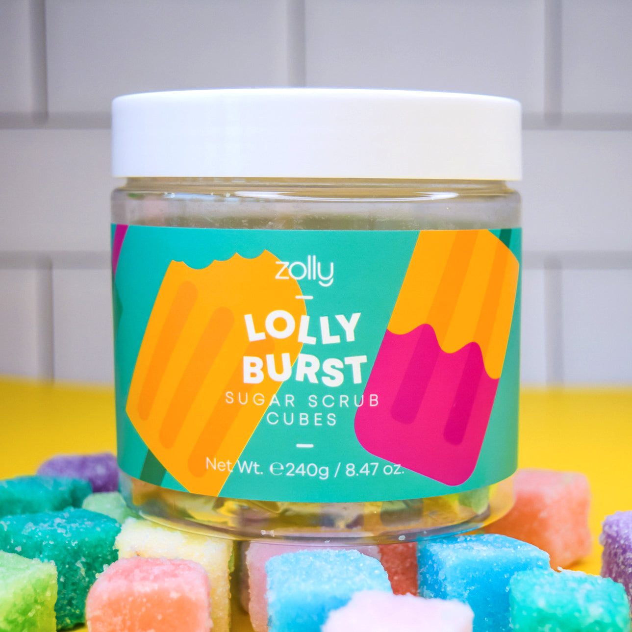 Lolly Burst Sugar Scrub Cubes