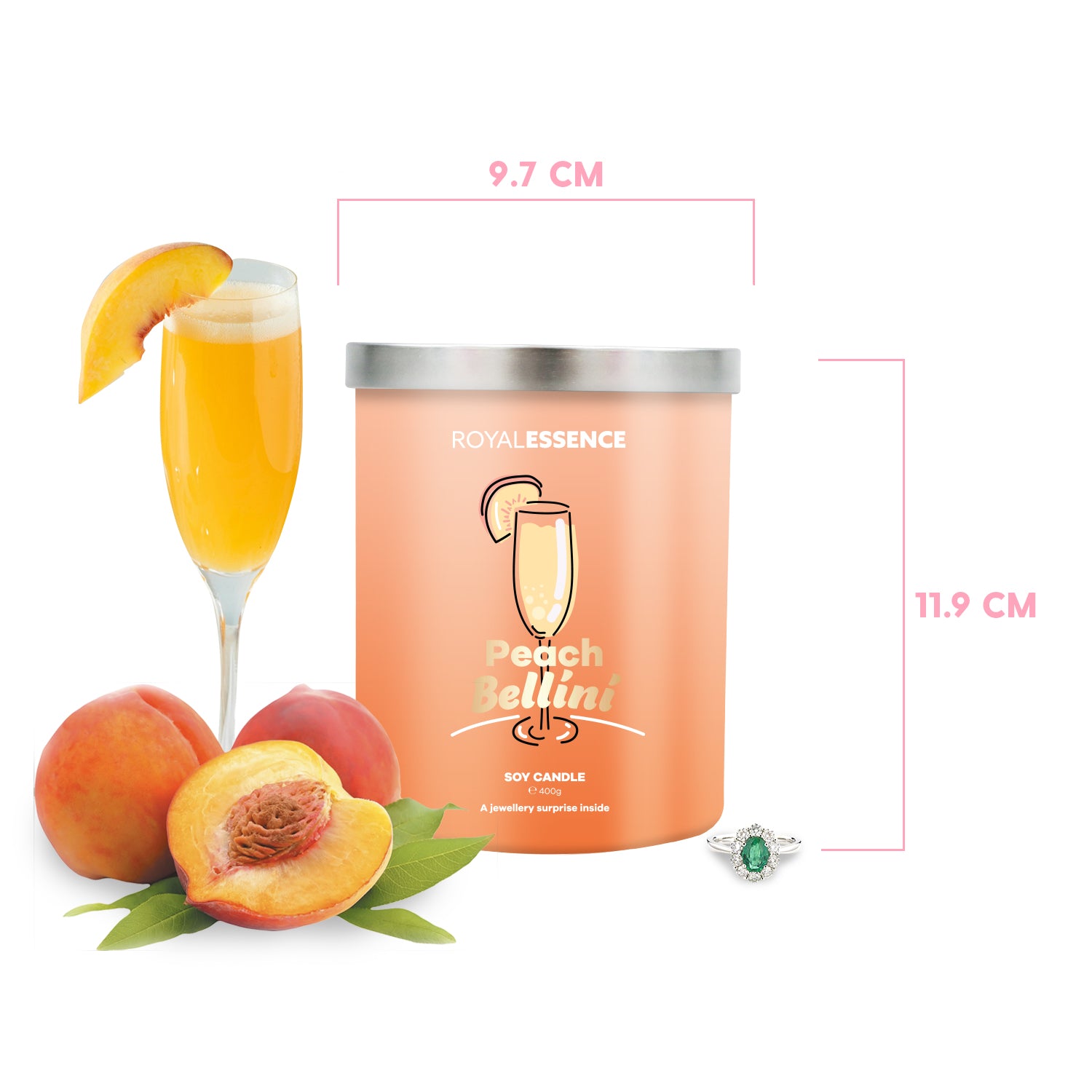 Peach Bellini (Candle)