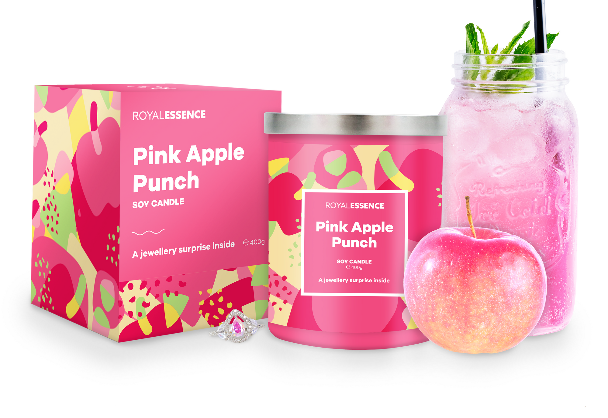 Pink Apple Punch (Candle)