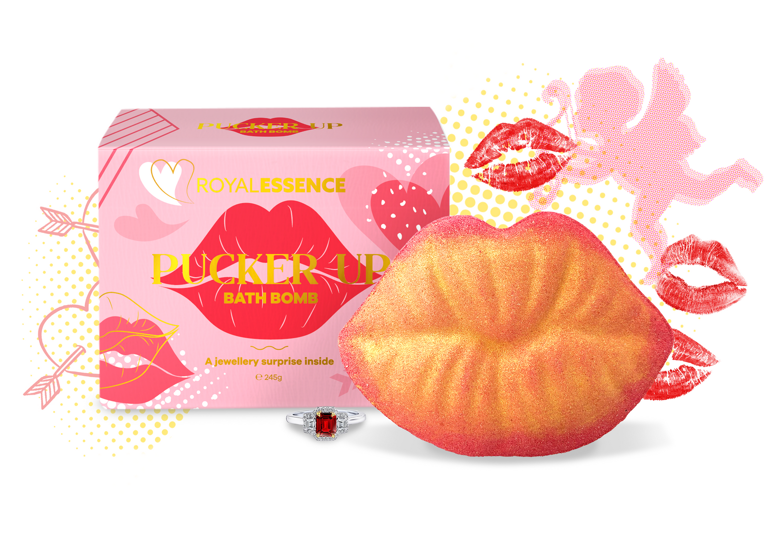Pucker Up - Lippe (Badebombe)