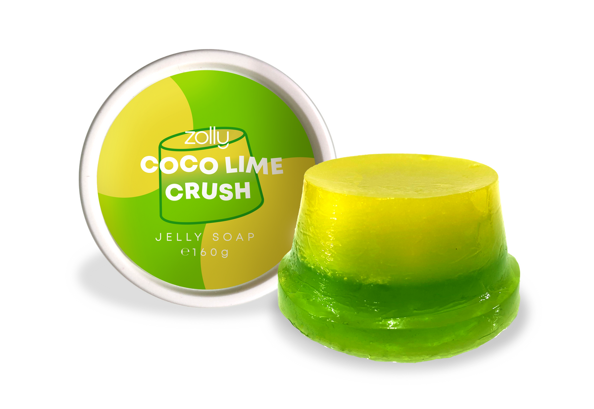 Coco Lime Crush Jelly Soap - 160g