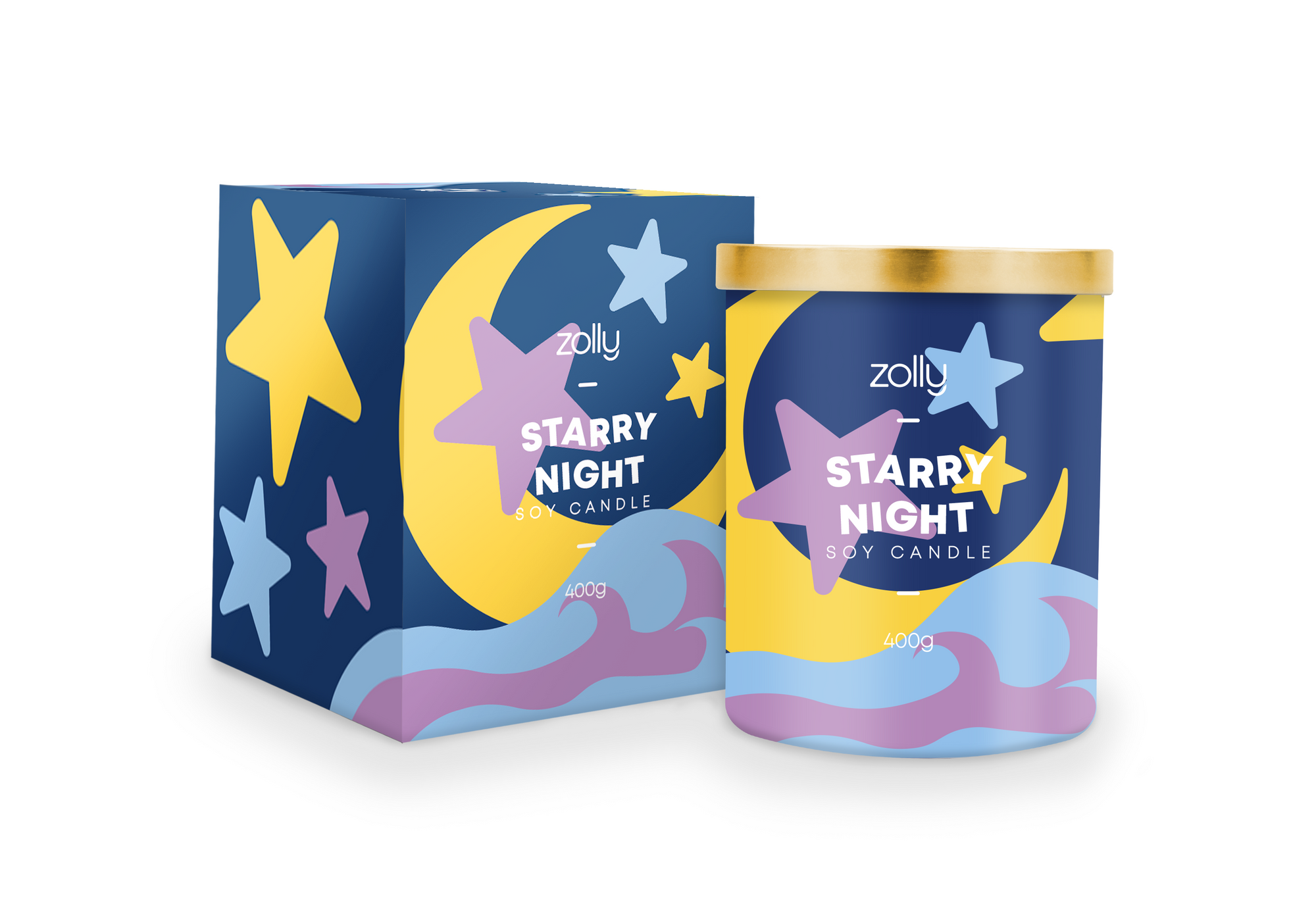 Starry Night Candle 400g