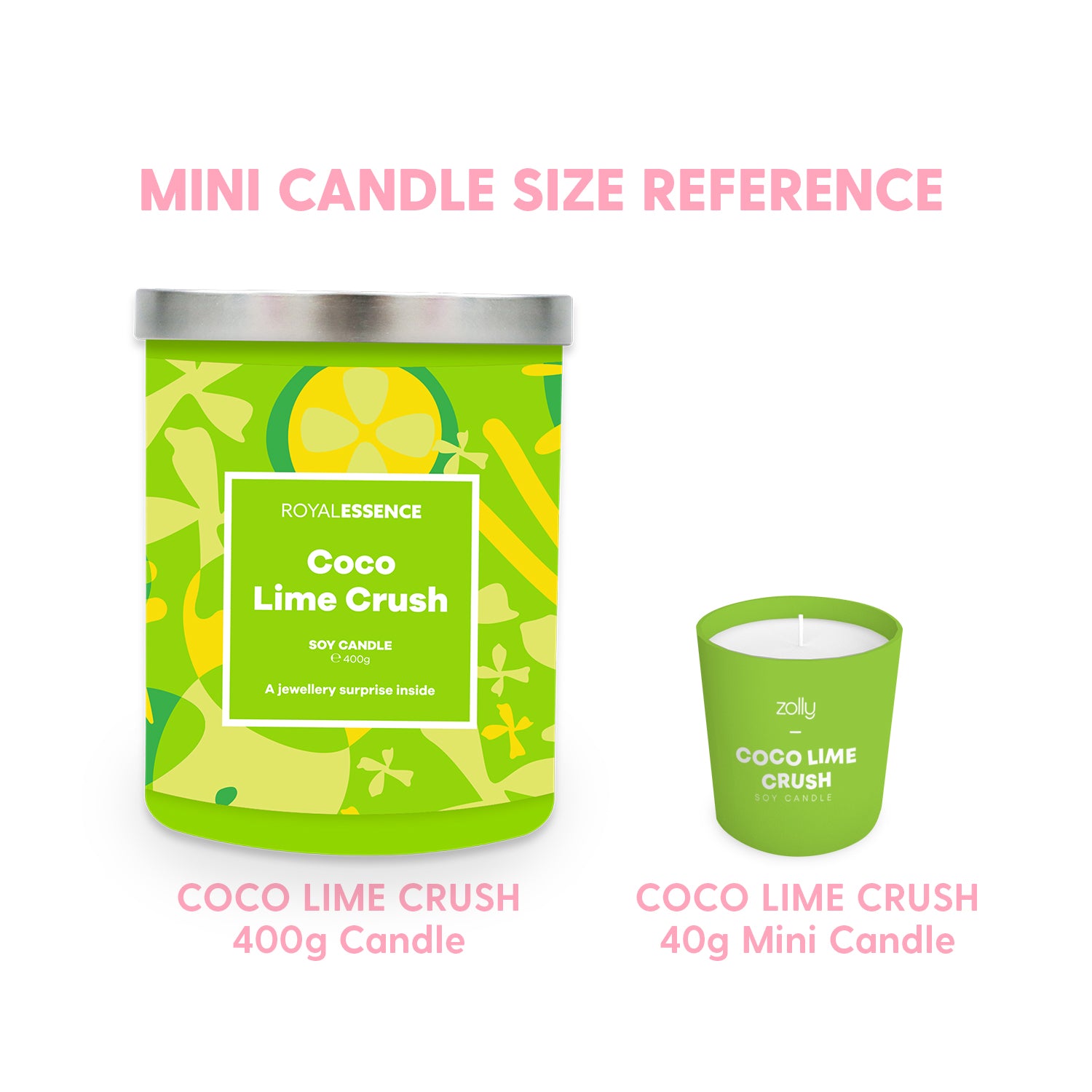 Coco Lime Crush Mini Candle 40g