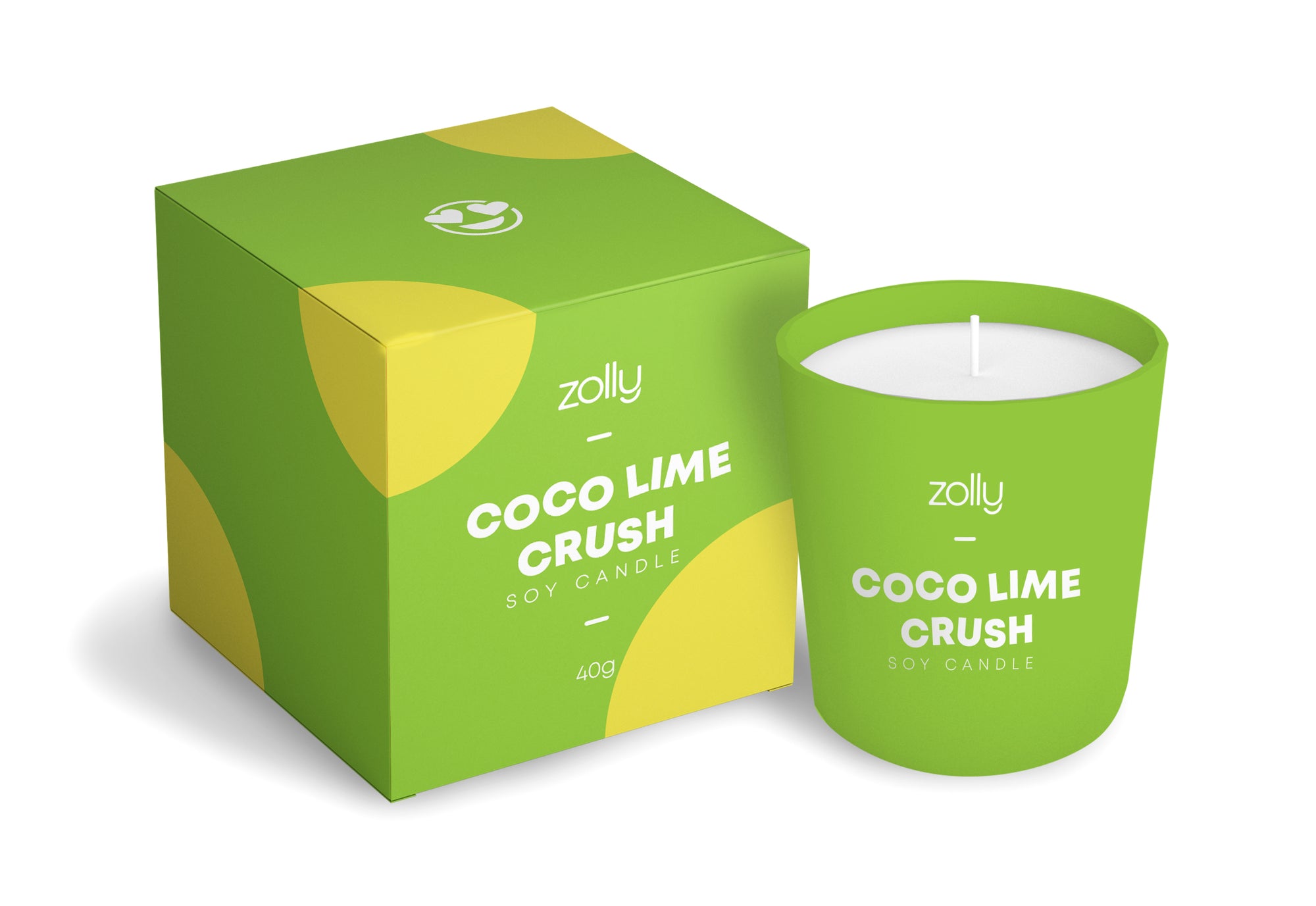 Coco Lime Crush Mini Candle 40g