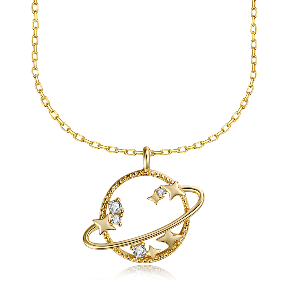 Gold Vermeil Necklace - CELESTIAL