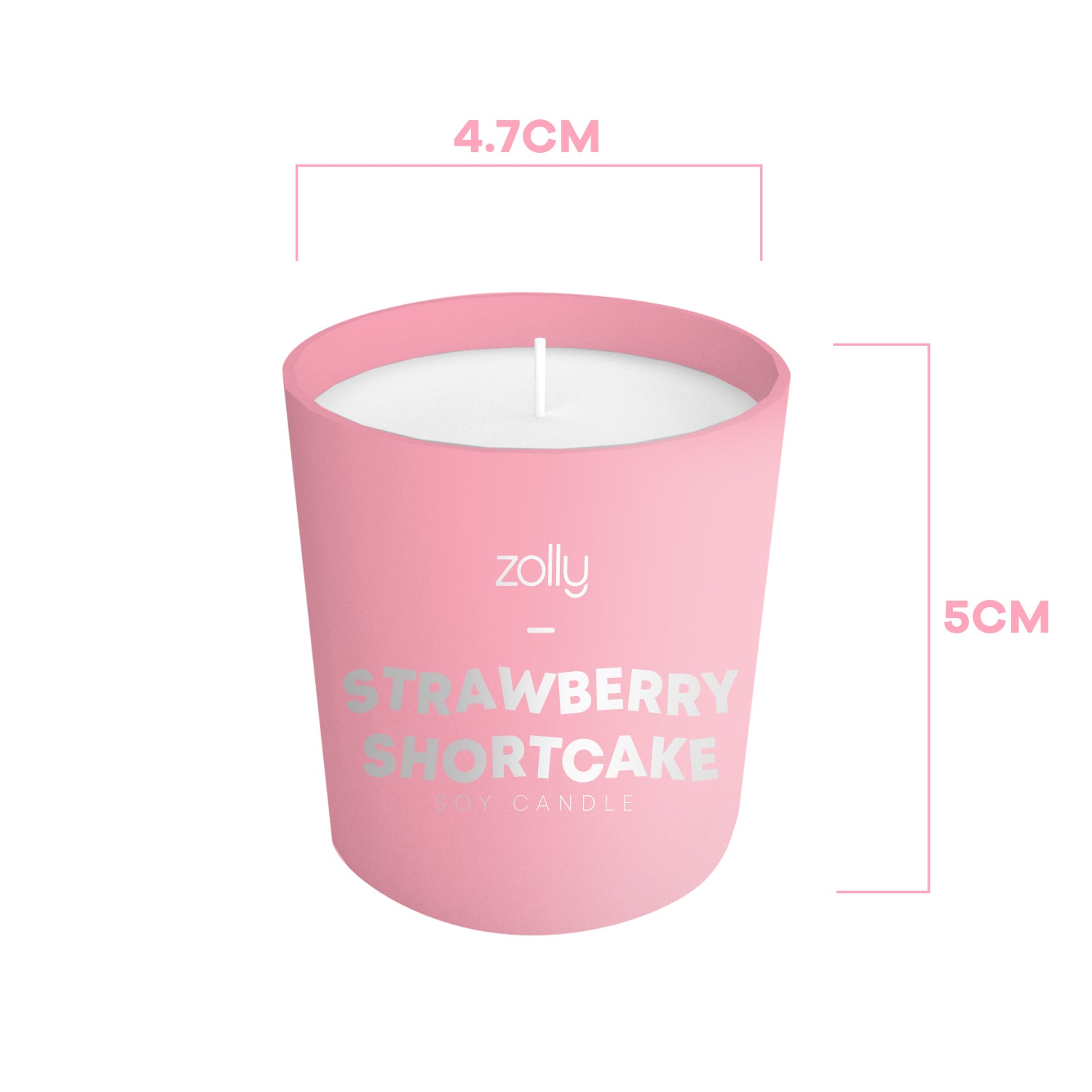 Strawberry Shortcake Mini Candle 40g